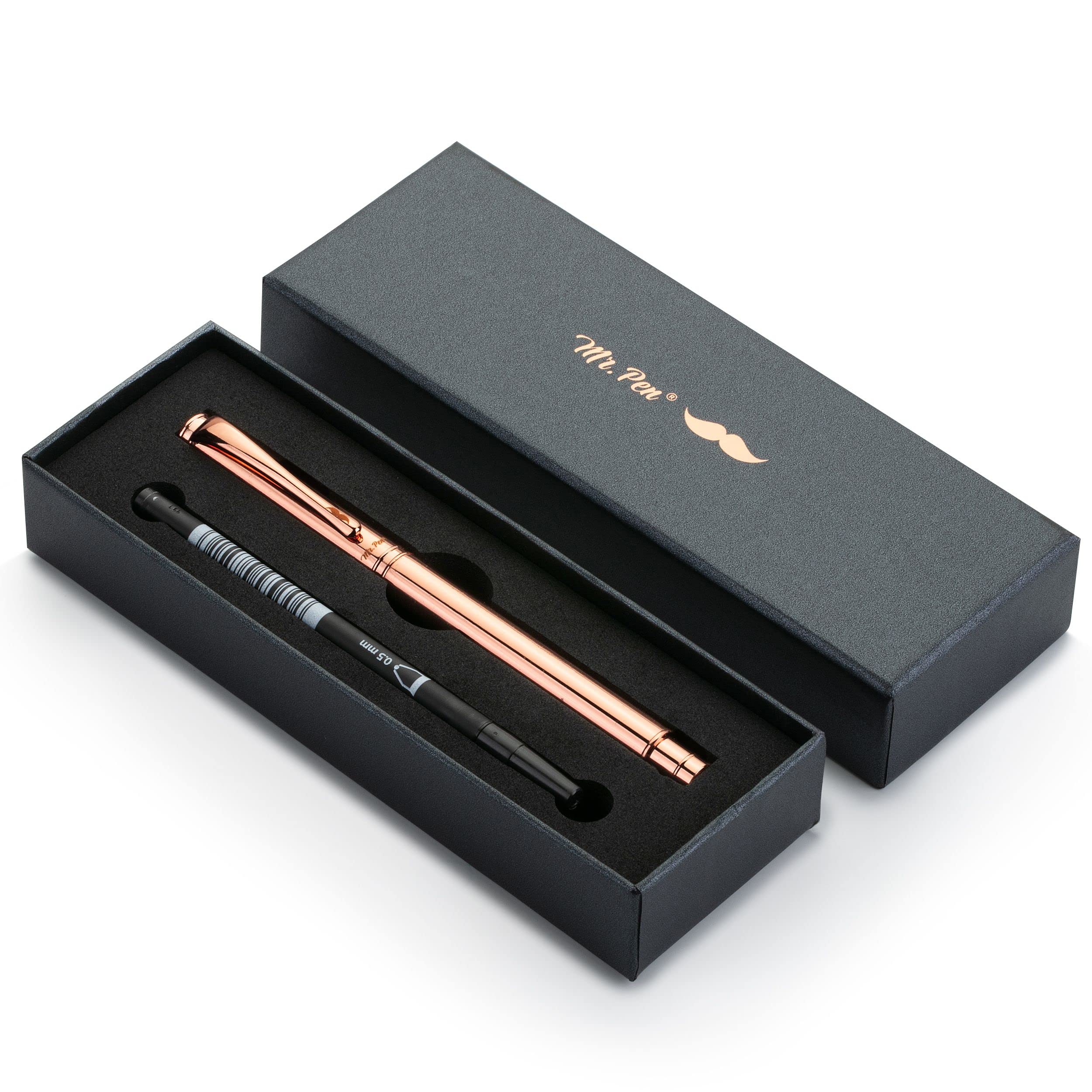 Mr. Pen- Luxury Pen, Rose Gold Barrel, Black Ink, Fancy Pen, Fancy Pens For Women, Nice Pens For Men, Pen Gift, Writing Pens, Me